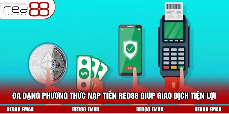 Nạp Tiền RED88 - Hướng Dẫn Hội Viên Giao Dịch Từng Bước Đa dạng phương thức nạp tiền RED88 giúp giao dịch tiện lợi và linh hoạt